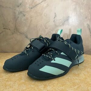 Adidas Adipower Weightlifting 2 Sneakers FX0570 Womens Size 8 Teal Mint